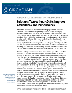 Case Study: Ductile & Gray Iron Foundries Automotive Applications