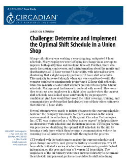 Case Study: Large Oil Refinery