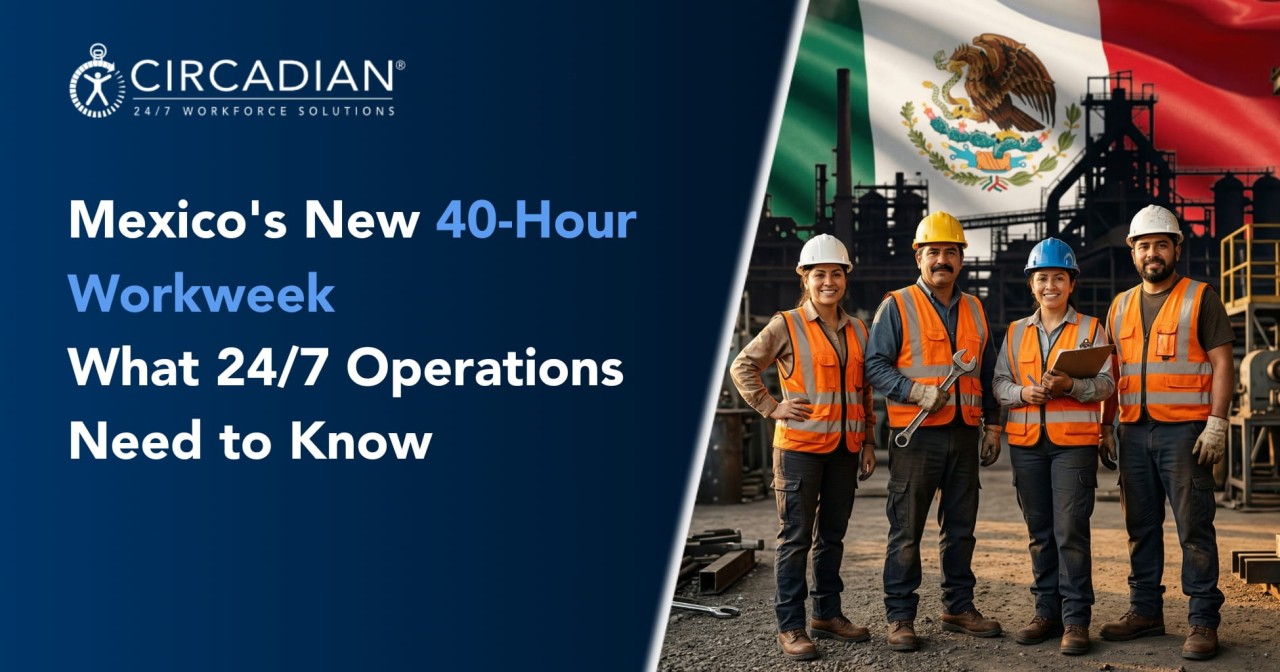 Mexico 40-Hour Workweek 2026 : Overtime Rules, Cost Impacts, and How 24/7 Operations Should Respond